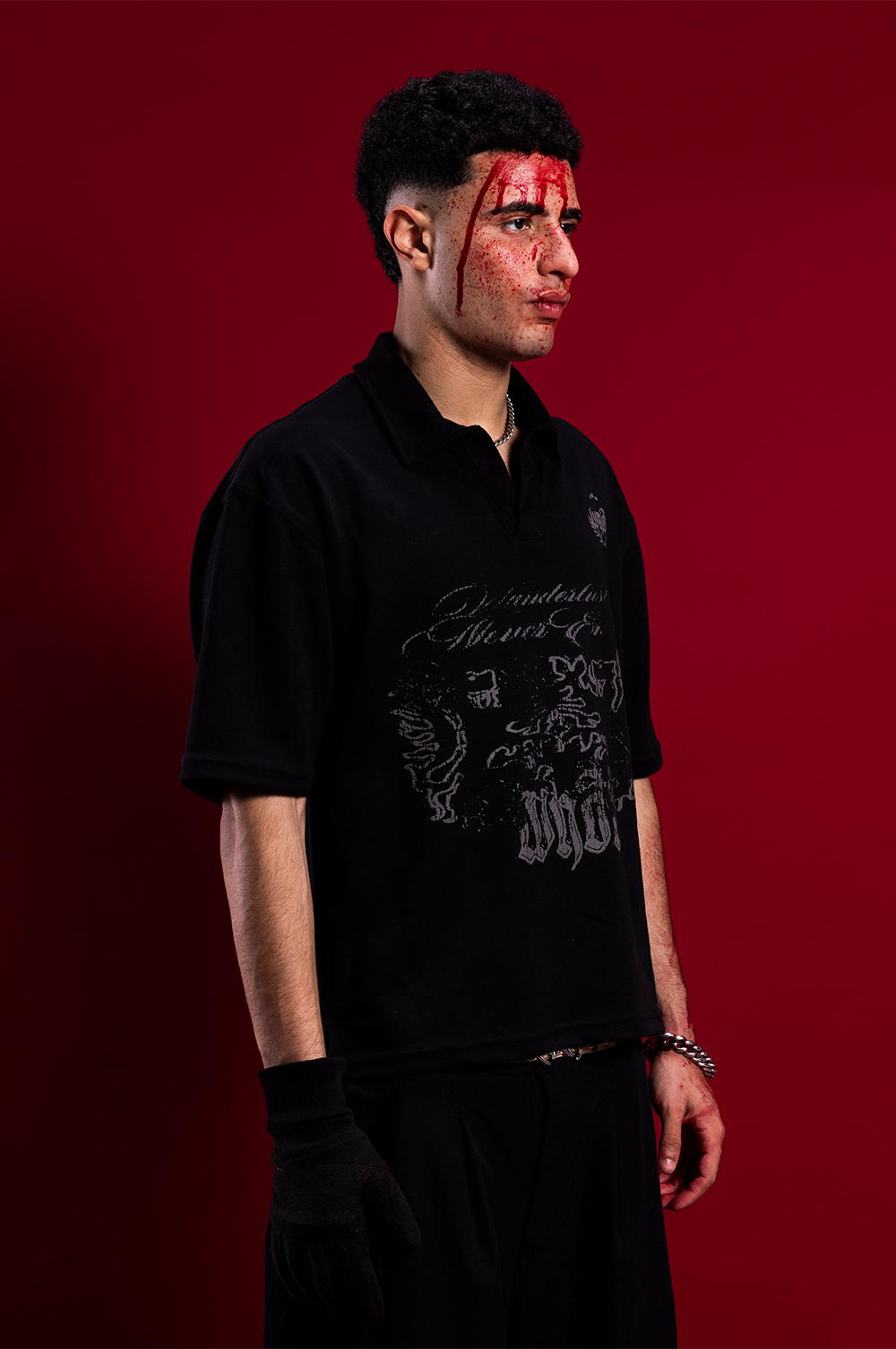 WNDR BLACK POLO