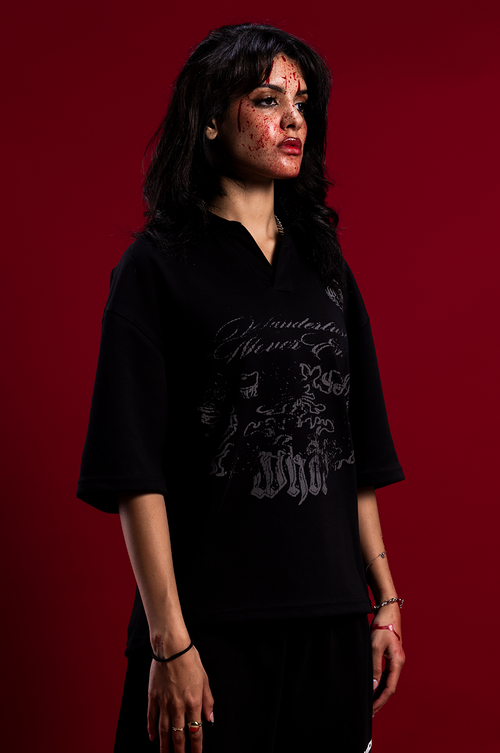 WNDR BLACK POLO