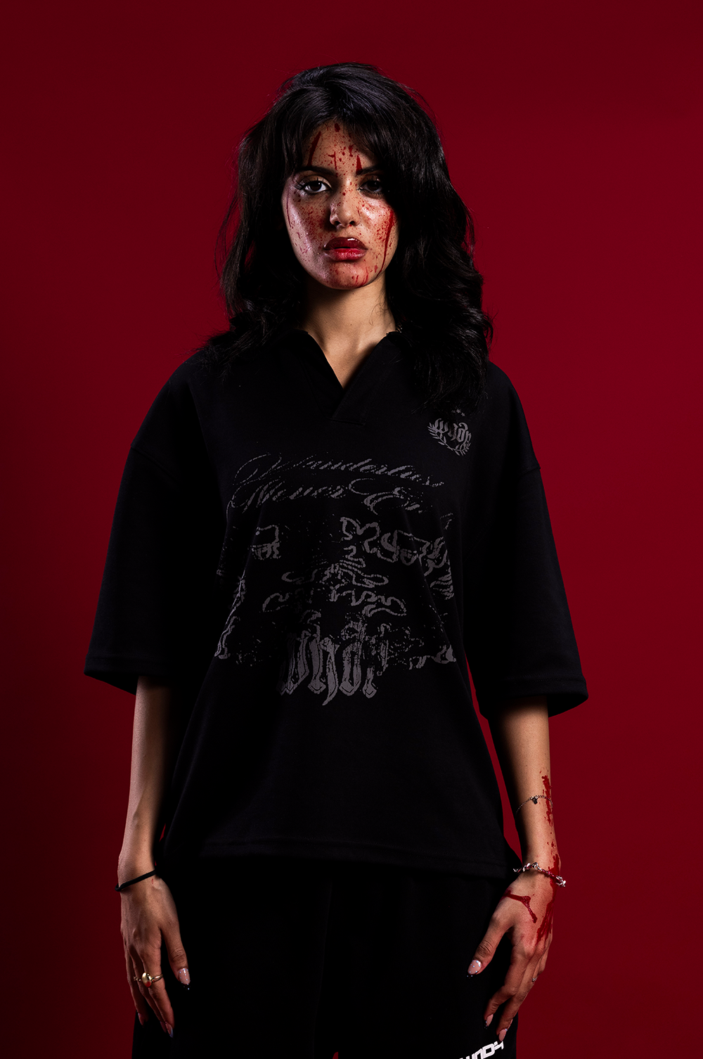 WNDR BLACK POLO